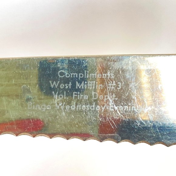 Bingo Prize Serrated Bar Knife Olive Skewer Steel Wood Handle from PA - Picture 6 of 12